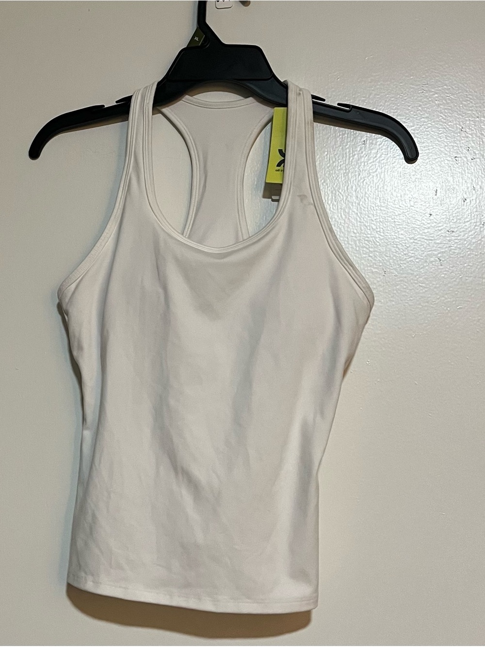 all in motion White Racerback Tank Top